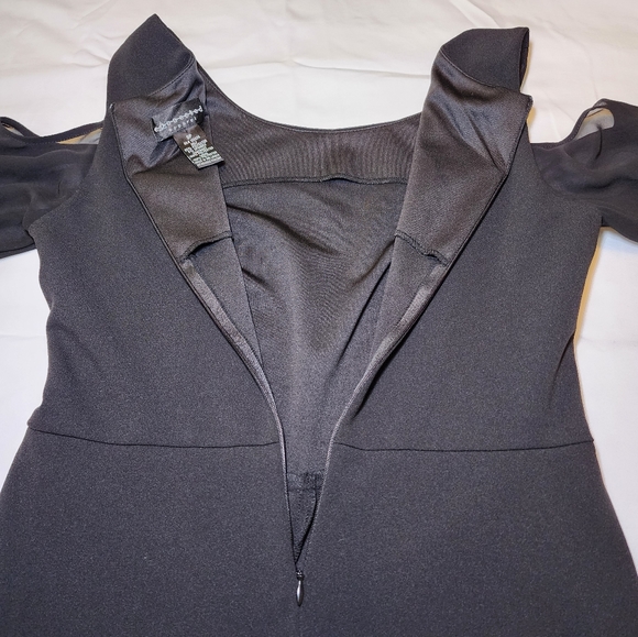 Connected Apparel Cold Shoulder Jumpsuit Size 8P - Picture 5 of 16